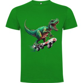Dětské tričko Dinosaurus na Skateboardu 4