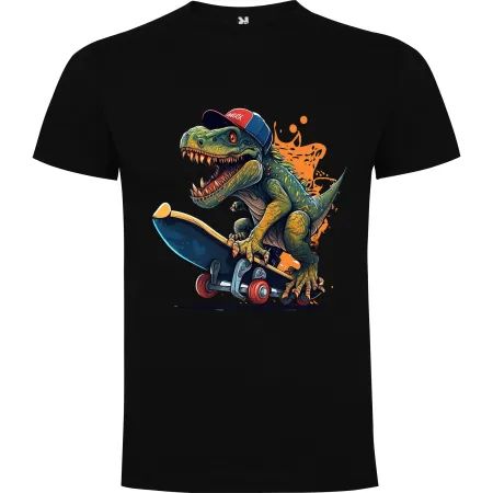 Dětské tričko Dinosaurus na Skateboardu 5