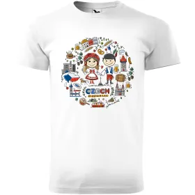 Pánské tričko Česko v kruhu 3