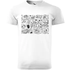 Pánské tričko Czech food