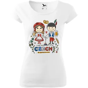 Dámské tričko Česko