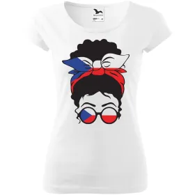 Dámské tričko Czech girl!