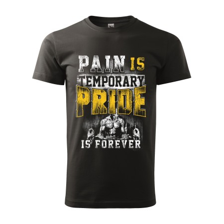 Pánské tričko Pain is temporary