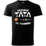 Pánské tričko Nejlepší táta ve vesmíru