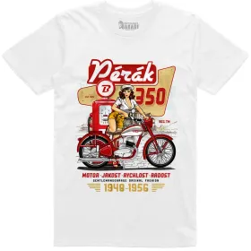 JAWA 350 Pérák Pánské tričko retro