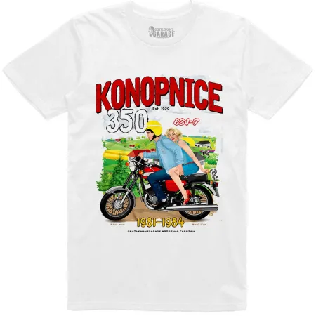 JAWA 350-634 Konopnice Pánské tričko retro