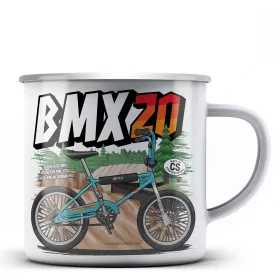 BMX 20 Plechový hrnek