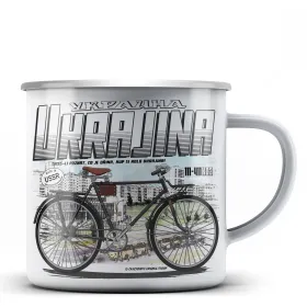 Ukrajina XB3 Plechový hrnek