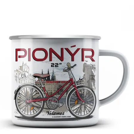 Velamos Pionýr 22 Plechový hrnek