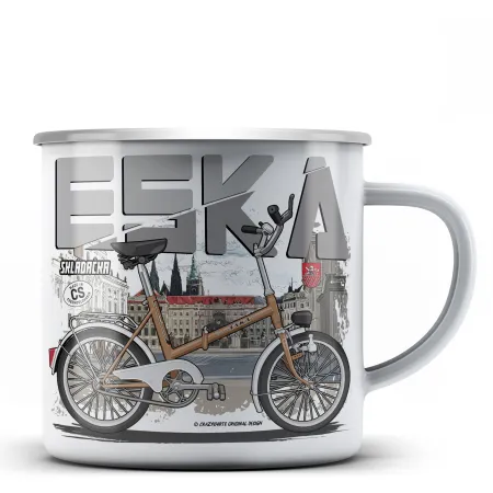 Eska Skládačka Plechový hrnek