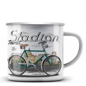Stadion Tourist Plechový hrnek
