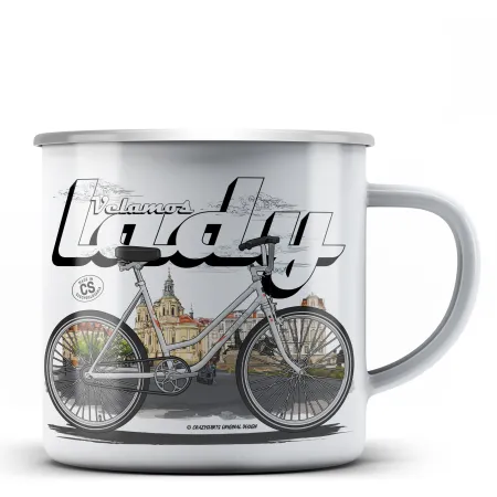 Velamos Lady Plechový hrnek
