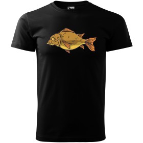 Pánské tričko pro rybáře Angry Carp