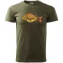 Pánské tričko pro rybáře Angry Carp