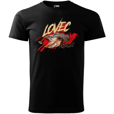 Pánské tričko pro rybáře Lovec pstruhů
