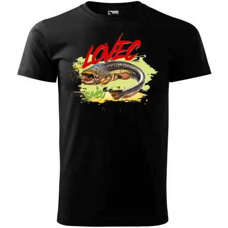 Pánské tričko pro rybáře Lovec sumců