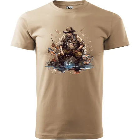 Pánské tričko pro rybáře Old fisherman