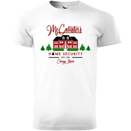 Pánské tričko McCallister Home Security (Sám doma)