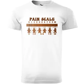 Pánské tričko Gingerbread Pain Scale