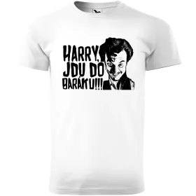 Pánské tričko Harry, jdu do baráku! (Sám doma)