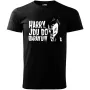 💥 HARRY, JDU DO BARÁKU!!! 💥
Originální vtipné tričko inspirované legendární hláškou z vánoční klasiky, které rozesměje každého fanouška kultovních filmů. Perfektní dárek pro milovníky humoru, retro filmů a ikonických scén.
👕 Materiál: 100 % bavlna, 190 g/m² — kvalitní příjemná látka zajišťuje pohodlné nošení po celý den.🖤 Potisk: Odolný sítotisk s detailní grafikou.💡 Styl: Unisex střih vhodný pro muže i ženy.

✅ Ideální na párty, k Vánocům nebo jen tak pro zábavu✅ Skvělý tip na dárek pro filmové nadšence✅ Český potisk s ikonickou hláškou