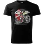 Pánské tričko American Biker Santa