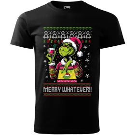 Pánské tričko Grinch - Ugly sweater style