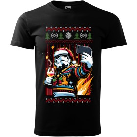 Pánské tričko Stormtrooper - Ugly sweater style