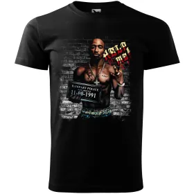 Pánské tričko 2Pac Mugshot