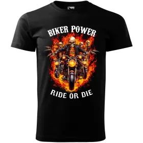 Pánské tričko Biker Power - Ride or die