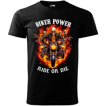 Pánské tričko Biker Power - Ride or die