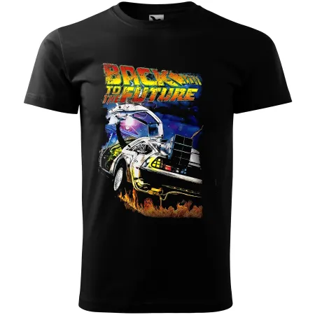 Pánské tričko Návrat do budoucnosti DeLorean 02