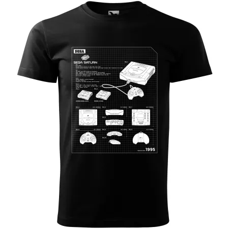 Pánské tričko BP - Sega Saturn