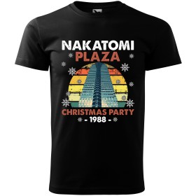 Pánské tričko Nakatomi Plaza Christmas party (Smrtonosná past)