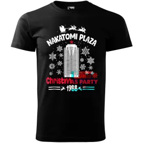 Pánské tričko Nakatomi Plaza Christmas party 2 (Smrtonosná past)
