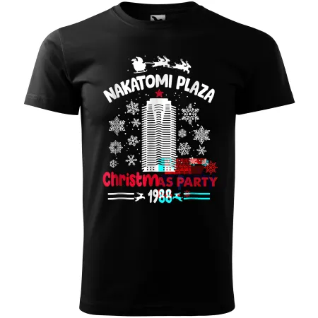 Pánské tričko Nakatomi Plaza Christmas party 2 (Smrtonosná past)