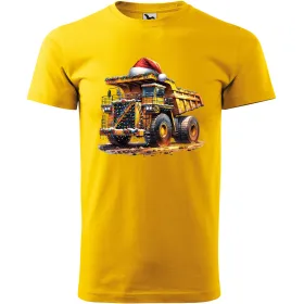 Pánské tričko Vánoční stroj - Dempr