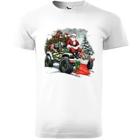 Pánské tričko Santa Jeep