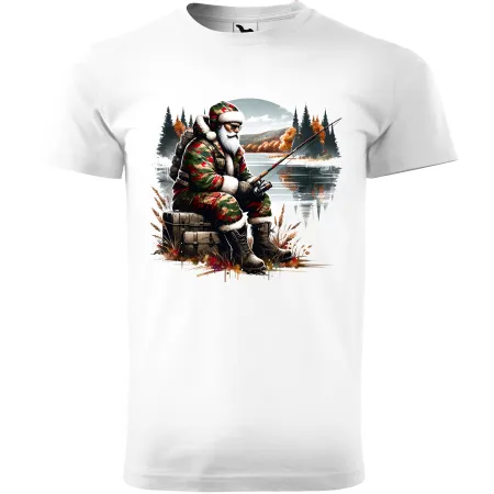 Pánské tričko Santa Rybář Camo