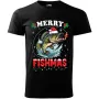 Pánské tričko Merry Fishmas