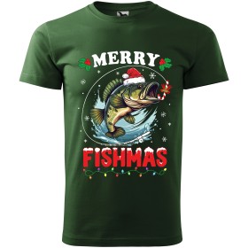 Pánské tričko Merry Fishmas