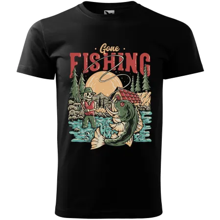 Pánské tričko pro rybáře Gone fishing