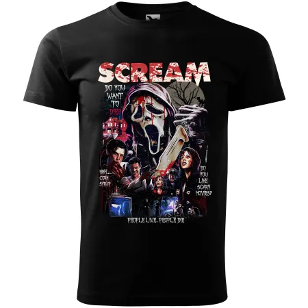 Pánské tričko Vřískot 01 (Scream)