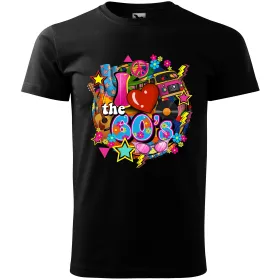 Pánské tričko I Love 60s
