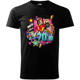 Pánské tričko I Love 70s