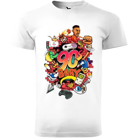 Pánské tričko 90s baby