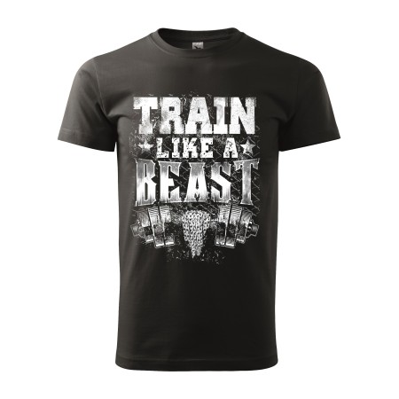 Pánské tričko Train like a beast