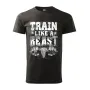 Pánské tričko Train like a beast