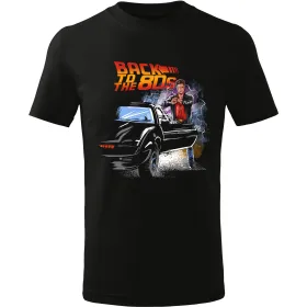 Pánské tričko Knight rider back to 80s