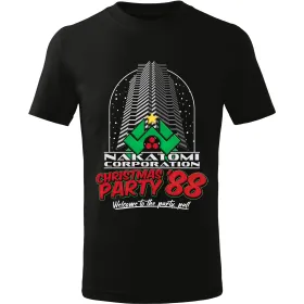 Pánské tričko Nakatomi Plaza Christmas party 3 (Smrtonosná past)
